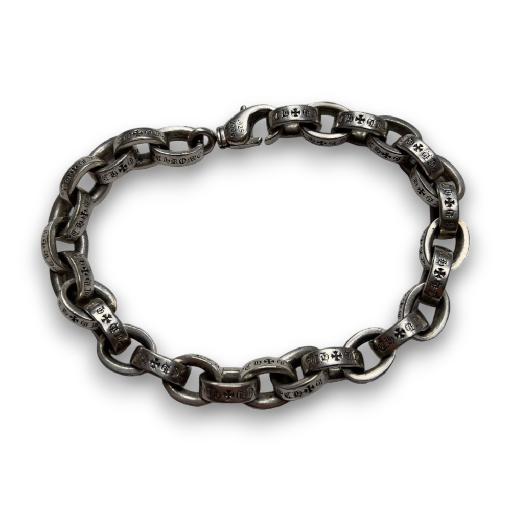 Archive Silver Chrome Hearts Bracelet 