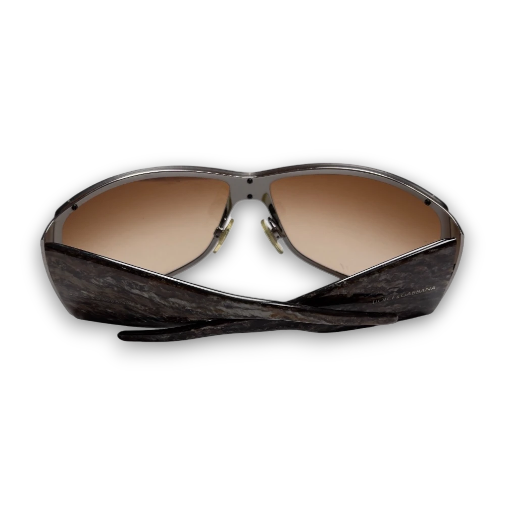 Streetwear Y2K Brown Dolce & Gabbana Sunglasses