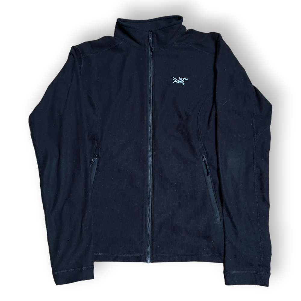 Gorpcore Arcteryx fleece jacket black