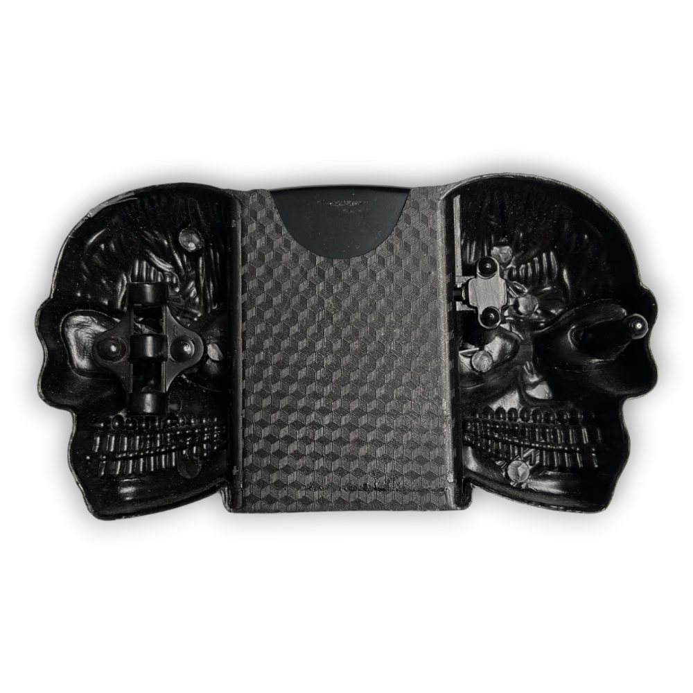 Silver Skull Belt buckel lighter